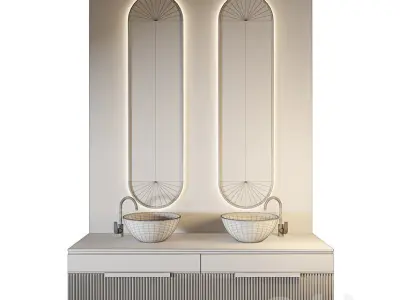 Luxury Bathroom 279 3D model