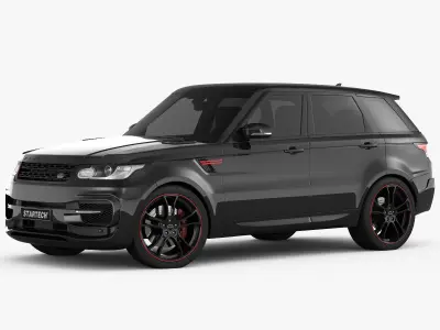 Range Rover Sport Startech 2014 3D model