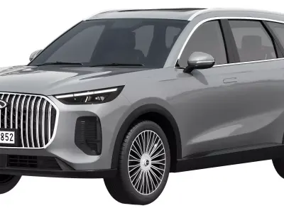 Chery Tiggo 9X 2025 3D model