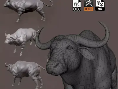The Bull  3D model