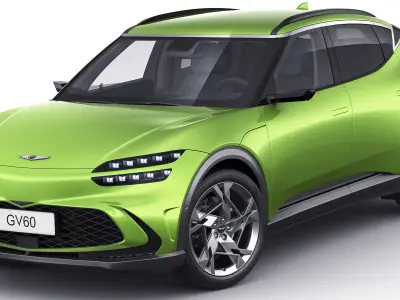 Genesis GV60 2022 3D model