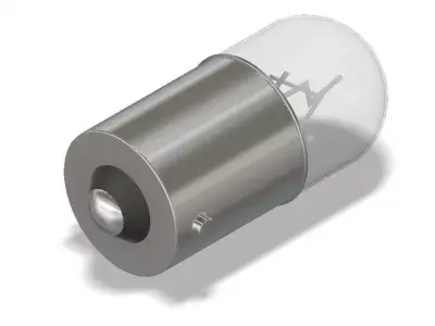 Light bulb R5W 24V - BA15s 3D model