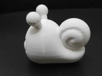 Round Snail 3D print model