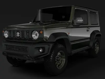 Suzuki Jimny Sierra JL 2020 3D model