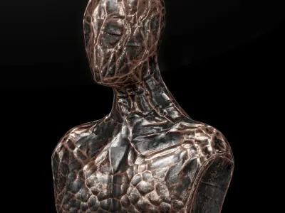 Sculpture of the army 3D model