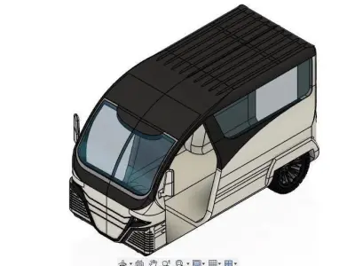 SS Electrinic Bike  3D model