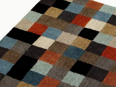 BoConcept pixel rug 3D model