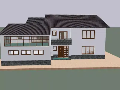 House 23 3D print model