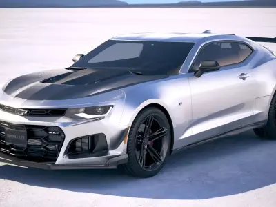 Chevrolet Camaro ZL1 1LE CG 2018 3D model