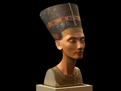 Nefertiti Bust  3D model