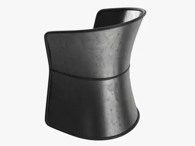 Outdoor chair 01 3D model