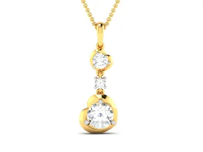 Women Pendants 3dm STL OBJ FBX Render Details 3D print model order