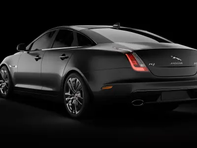 Jaguar XJ 2016 3D model