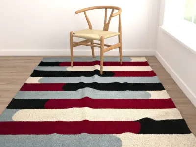Rugs No 876 Low-poly 3D model