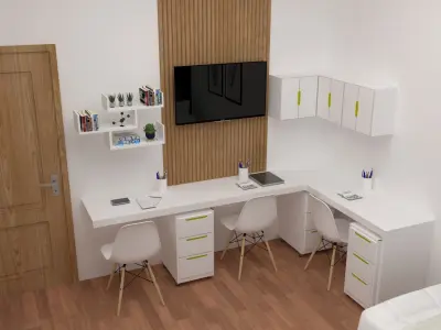  model  Childrens office 3D print model