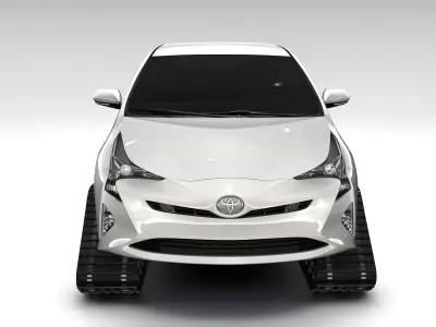 Toyota Prius Crawler 2017 3D model