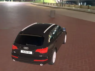 Audi Q7 Car 3D Model 3D model
