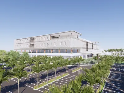 The Teatre Building Of Sambas Cultural Centre 3D model