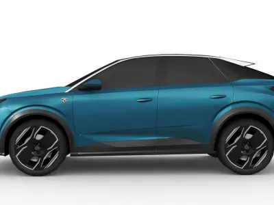 Peugeot e-3008 2024 Low-poly 3D model