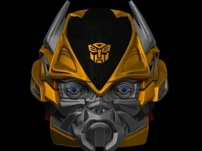 Bumblebee Normal mode Wearable Helmet - TF4 - for 3d print 3D print model