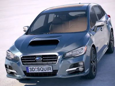 Subaru Levorg 2018 3D model
