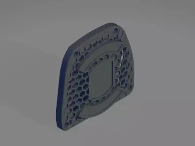 Speaker enclosure for Harley Davidson front lowers - CUSTOM 3D print model