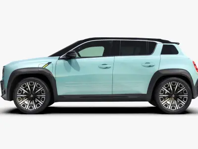 RENAULT 4 2025 NEW Low-poly 3D model