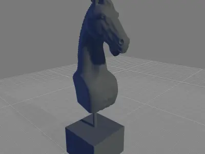 Addie Head Bust 3D model