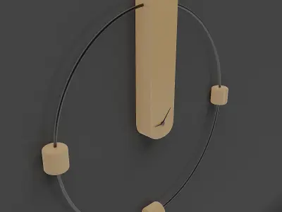 Plurimo Design Memo Clock 3D model