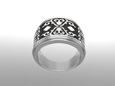 Special men ring 3D print model