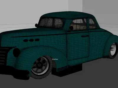 custom coupe 3D model