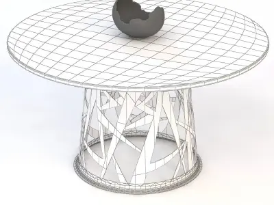 Chaparral Table 3D model