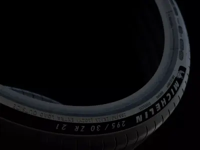 Michelin Pilot Sport S 5 tires 3D model