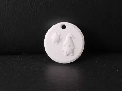 Gnome Sun Ornament 3D print model