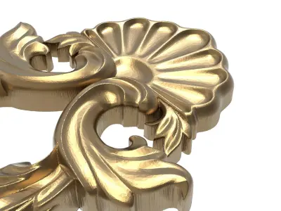  decorative pattern ready for 3D printing 3D model 63