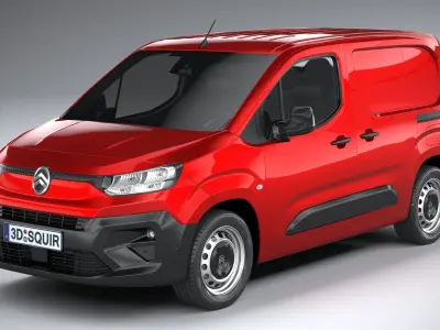 Citroen Berlingo 2024 3D model