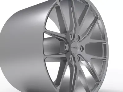 FORGELINE VX1-TRUCK WHEEL 3D PRINT MODEL  3D print model