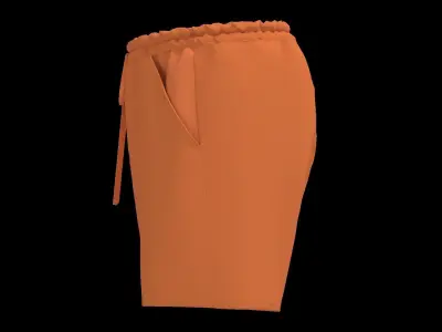 Male short 3D model