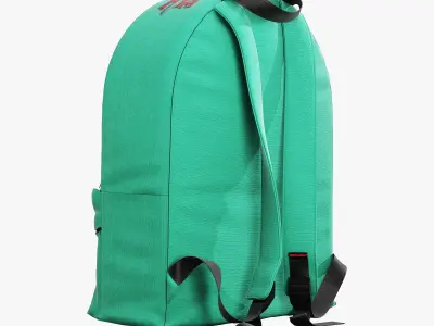 decorative set cartoon turquoise 3D model