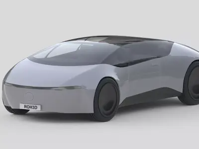 Futuristic Urban Concept Car 3D model