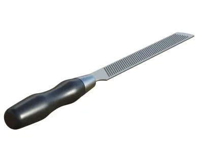 Rasp tool Low-poly 3D model