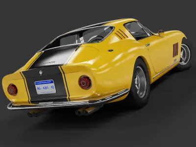 1967 Ferrari 275 GTB - LITE 3D model