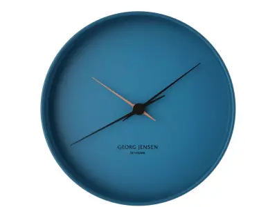 HK Wall Clock by Georg Jensen Free 3D model