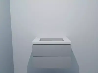 L Cube Vanity Free 3D model purchase