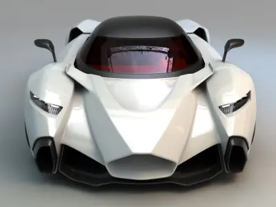Supercar Sanca-2 3D model