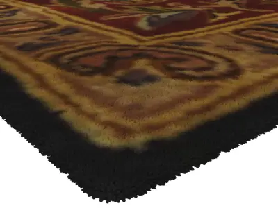 Rug Set 2392 3D model