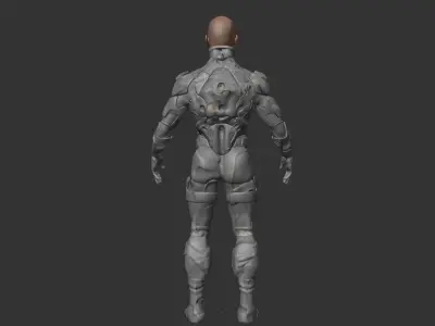 SCI-FI CHARACTER DEX Free 3D model
