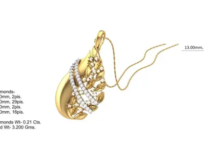 Full Pendent Set Like as Pendant Earring and Ring 3D print model buy