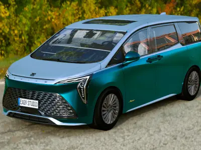 2024 Buick GL8 Century 3D model