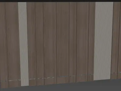 Decorative V49 Wall Panels 3D model